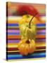 Four Peppers-Debi Treloar-Stretched Canvas