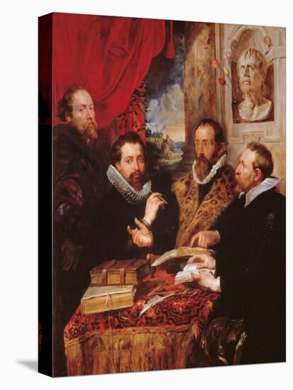 Four Philosophers-Peter Paul Rubens-Stretched Canvas