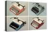 Four Portable Typewriters-null-Stretched Canvas