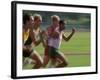 Four Racing Runners-null-Framed Photographic Print