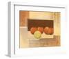 Four Red Apples-Heinz Hock-Framed Art Print