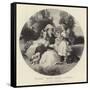 Four Royal Pirncesses-Franz Xaver Winterhalter-Framed Stretched Canvas