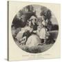 Four Royal Pirncesses-Franz Xaver Winterhalter-Stretched Canvas