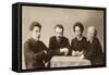 Four Russian Poets, Early 20th Century-Dmitri Spiridonovich Zdobnov-Framed Stretched Canvas