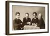 Four Russian Poets, Early 20th Century-Dmitri Spiridonovich Zdobnov-Framed Giclee Print