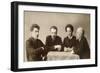 Four Russian Poets, Early 20th Century-Dmitri Spiridonovich Zdobnov-Framed Giclee Print