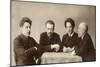 Four Russian Poets, Early 20th Century-Dmitri Spiridonovich Zdobnov-Mounted Giclee Print