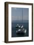 Four Sail Boats out on the Water and One Has a Large Mast-Wirestock-Framed Photographic Print