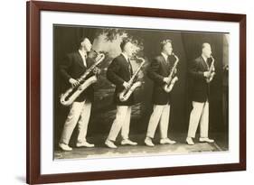 Four Saxophones-null-Framed Premium Giclee Print