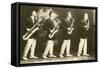 Four Saxophones-null-Framed Stretched Canvas