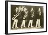 Four Saxophones-null-Framed Art Print