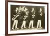 Four Saxophones-null-Framed Art Print