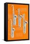 Four Saxophones-null-Framed Stretched Canvas