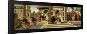 Four Scenes from the Life of St, Zenobius, C. 1500-Sandro Botticelli-Framed Giclee Print
