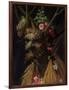 Four Season In One Head-Giuseppe Arcimboldo-Framed Art Print