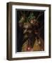 Four Season In One Head-Giuseppe Arcimboldo-Framed Art Print