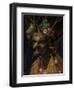 Four Season In One Head-Giuseppe Arcimboldo-Framed Art Print