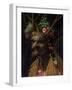 Four Season In One Head-Giuseppe Arcimboldo-Framed Art Print