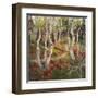 Four Seasons Aspens I-Nanette Oleson-Framed Art Print