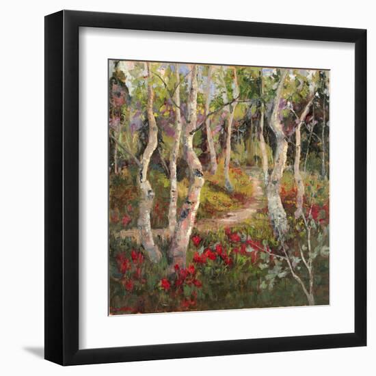 Four Seasons Aspens I-Nanette Oleson-Framed Art Print