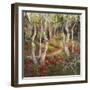 Four Seasons Aspens I-Nanette Oleson-Framed Art Print