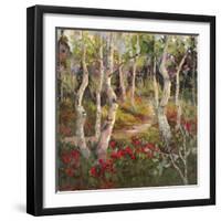 Four Seasons Aspens I-Nanette Oleson-Framed Art Print