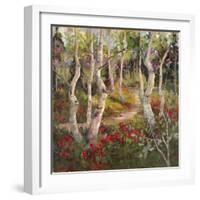 Four Seasons Aspens I-Nanette Oleson-Framed Art Print