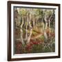 Four Seasons Aspens I-Nanette Oleson-Framed Art Print