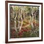 Four Seasons Aspens I-Nanette Oleson-Framed Art Print