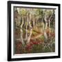 Four Seasons Aspens I-Nanette Oleson-Framed Art Print