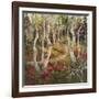 Four Seasons Aspens I-Nanette Oleson-Framed Art Print