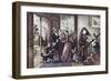 Four Seasons of Life: Middle Age-Currier & Ives-Framed Giclee Print