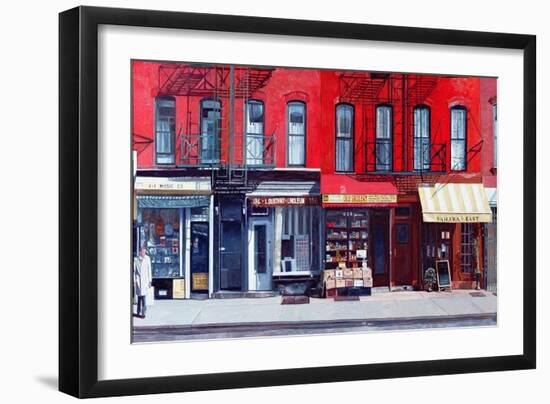 Four Shops on 11th Ave, 2003-Anthony Butera-Framed Giclee Print