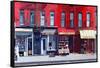 Four Shops on 11th Ave, 2003-Anthony Butera-Framed Stretched Canvas