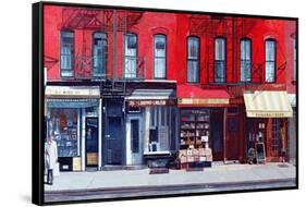 Four Shops on 11th Ave, 2003-Anthony Butera-Framed Stretched Canvas