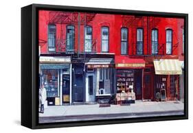 Four Shops on 11th Ave, 2003-Anthony Butera-Framed Stretched Canvas