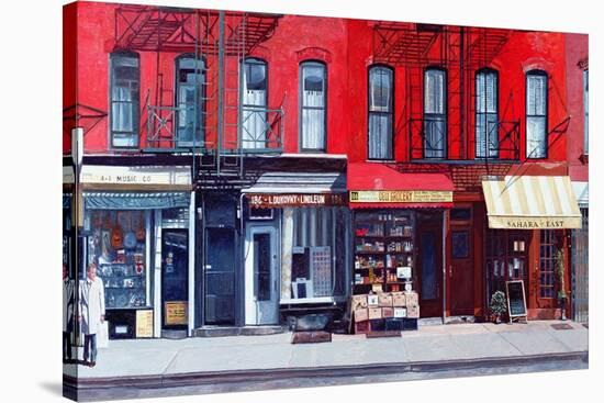 Four Shops on 11th Ave, 2003-Anthony Butera-Stretched Canvas