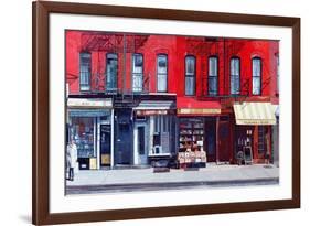 Four Shops on 11th Ave, 2003-Anthony Butera-Framed Giclee Print