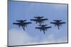 Four Spanish Air Force F-18M Hornets Fly in Formation Above Spain-Stocktrek Images-Mounted Photographic Print