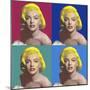 FOUR SQUARE MARILYN-CHRIS CONSANI-Mounted Art Print