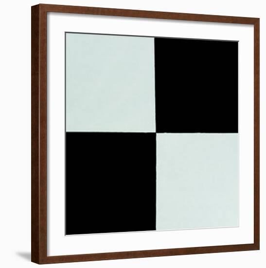 Four Squares, c.1915-Kasimir Malevich-Framed Serigraph