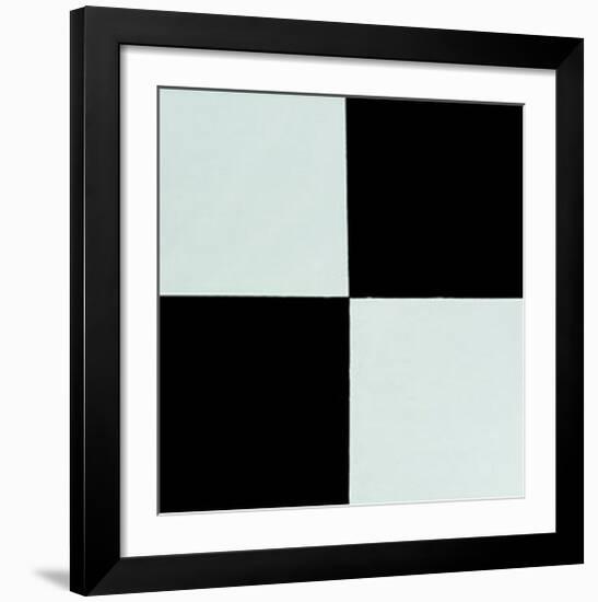 Four Squares, c.1915-Kasimir Malevich-Framed Serigraph