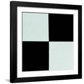 Four Squares, c.1915-Kasimir Malevich-Framed Serigraph