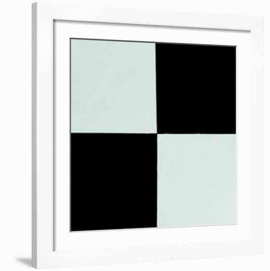 Four Squares, c.1915-Kasimir Malevich-Framed Serigraph