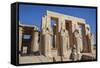 Four Statues of Osiris, Hypostyle Hall, the Ramesseum (Mortuary Temple of Ramese Ii)-Richard Maschmeyer-Framed Stretched Canvas