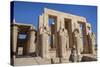 Four Statues of Osiris, Hypostyle Hall, the Ramesseum (Mortuary Temple of Ramese Ii)-Richard Maschmeyer-Stretched Canvas