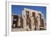 Four Statues of Osiris, Hypostyle Hall, the Ramesseum (Mortuary Temple of Ramese Ii)-Richard Maschmeyer-Framed Photographic Print