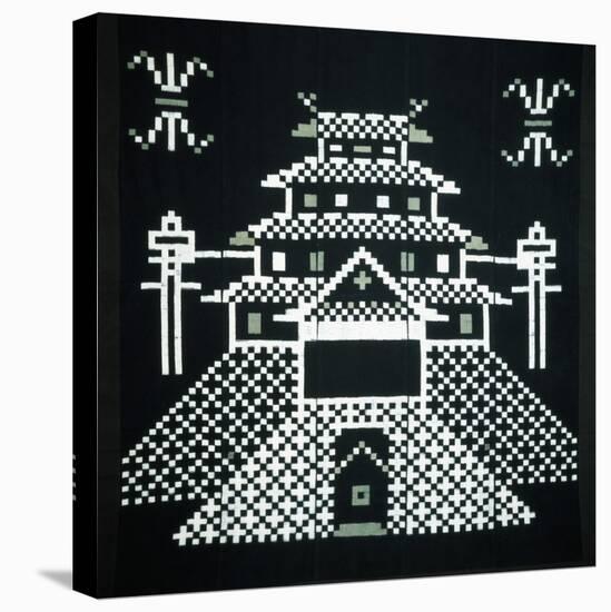 Four-Story Castle-null-Stretched Canvas