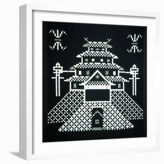 Four-Story Castle-null-Framed Giclee Print