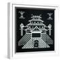 Four-Story Castle-null-Framed Giclee Print